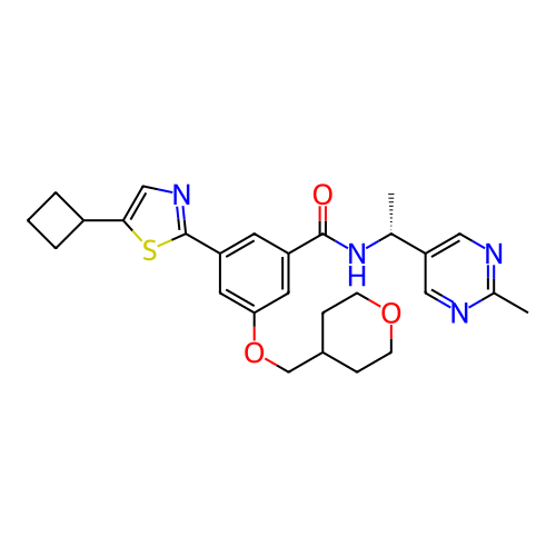 Chemical structure of BindingDB Monomer ID 319957