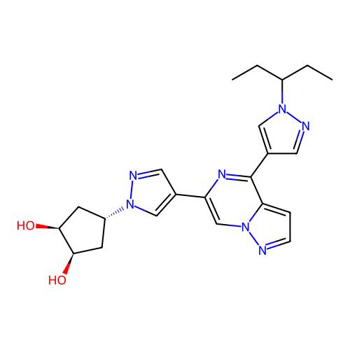 Chemical structure of BindingDB Monomer ID 325471