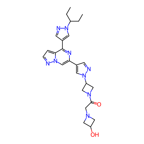 Chemical structure of BindingDB Monomer ID 325518