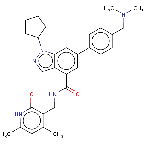 Chemical structure of BindingDB Monomer ID 326070