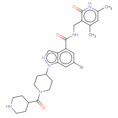 Chemical structure of BindingDB Monomer ID 326154
