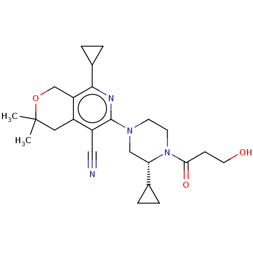 Chemical structure of BindingDB Monomer ID 326874