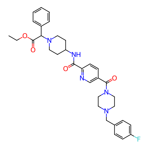 Chemical structure of BindingDB Monomer ID 327961