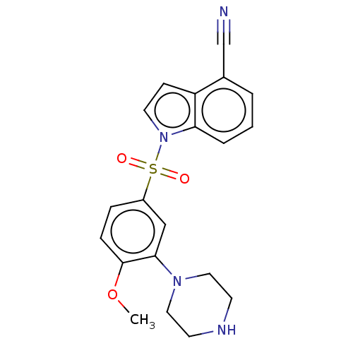 Chemical structure of BindingDB Monomer ID 328367