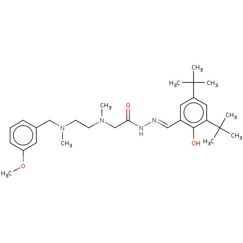 Chemical structure of BindingDB Monomer ID 332040