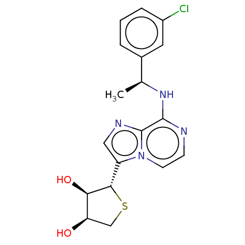 Chemical structure of BindingDB Monomer ID 333350