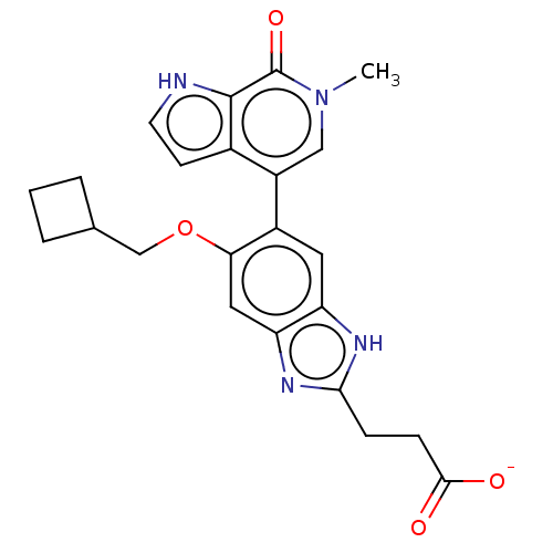 Chemical structure of BindingDB Monomer ID 333426