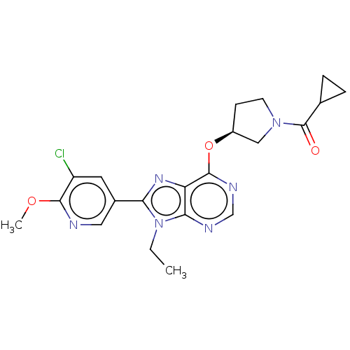 Chemical structure of BindingDB Monomer ID 334085