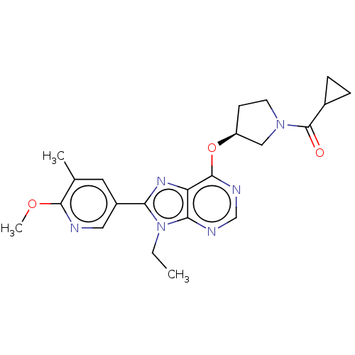 Chemical structure of BindingDB Monomer ID 334108