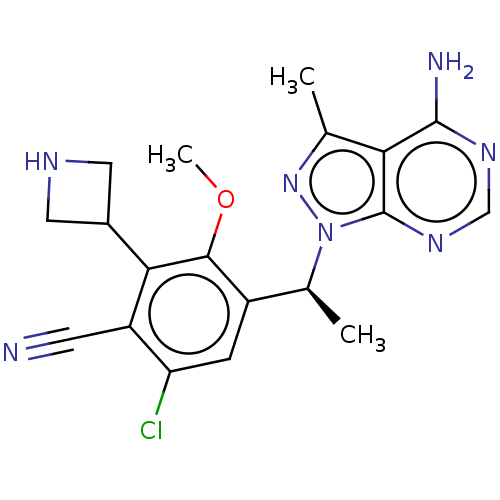 Chemical structure of BindingDB Monomer ID 334206