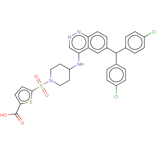 Chemical structure of BindingDB Monomer ID 334294