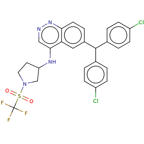 Chemical structure of BindingDB Monomer ID 334304
