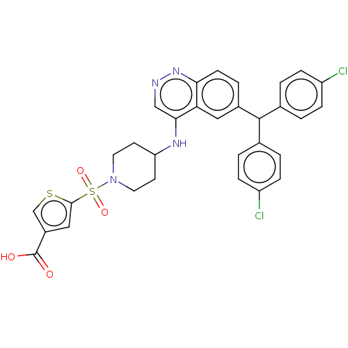 Chemical structure of BindingDB Monomer ID 334310