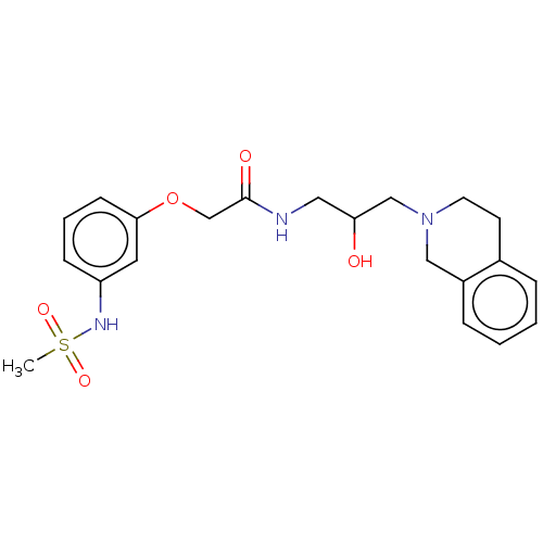 Chemical structure of BindingDB Monomer ID 336982