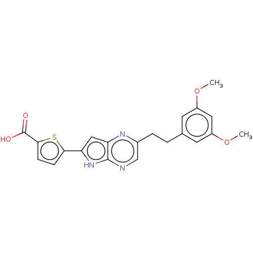 Chemical structure of BindingDB Monomer ID 337285