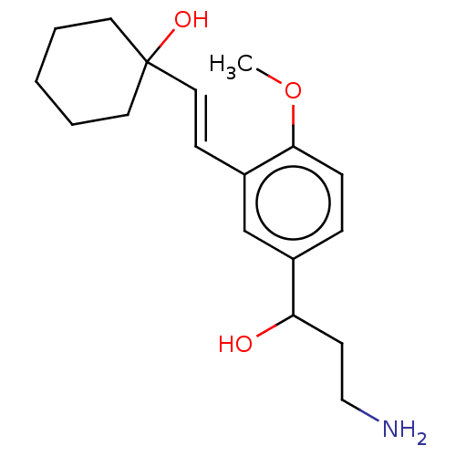 Chemical structure of BindingDB Monomer ID 338912