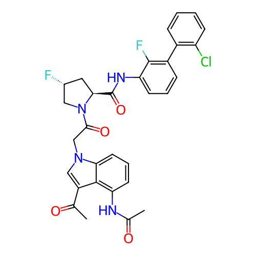 Chemical structure of BindingDB Monomer ID 340282