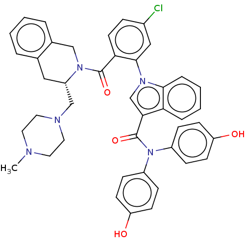 Chemical structure of BindingDB Monomer ID 341019
