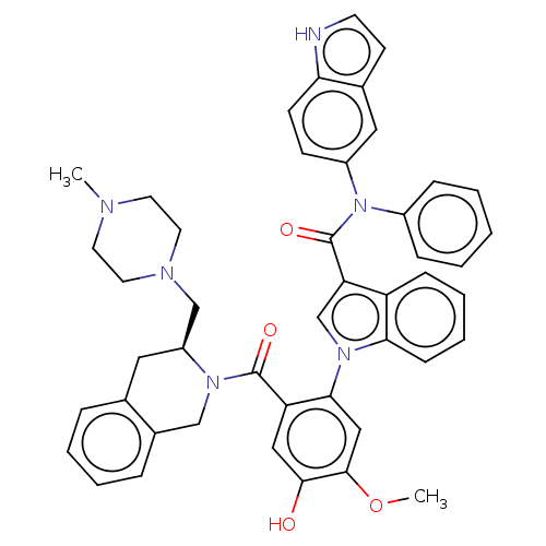 Chemical structure of BindingDB Monomer ID 341126