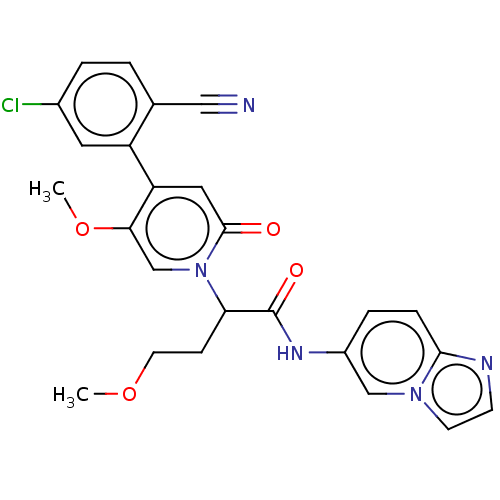 Chemical structure of BindingDB Monomer ID 341296