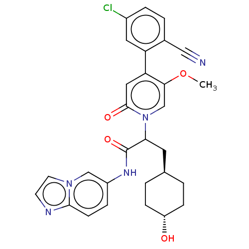 Chemical structure of BindingDB Monomer ID 341299