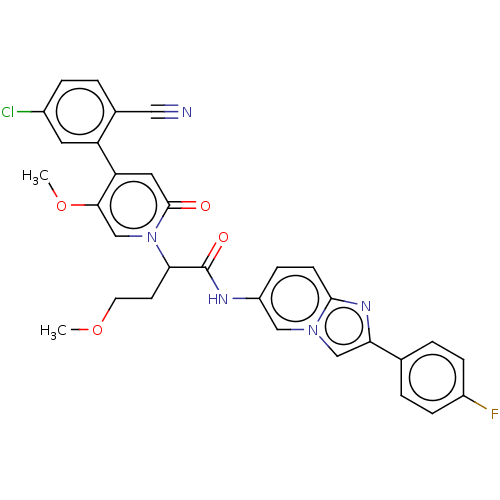 Chemical structure of BindingDB Monomer ID 341302