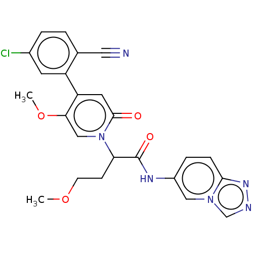 Chemical structure of BindingDB Monomer ID 341304