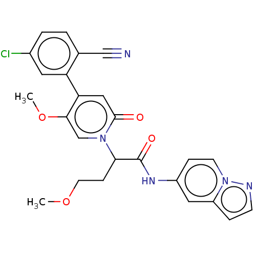 Chemical structure of BindingDB Monomer ID 341318