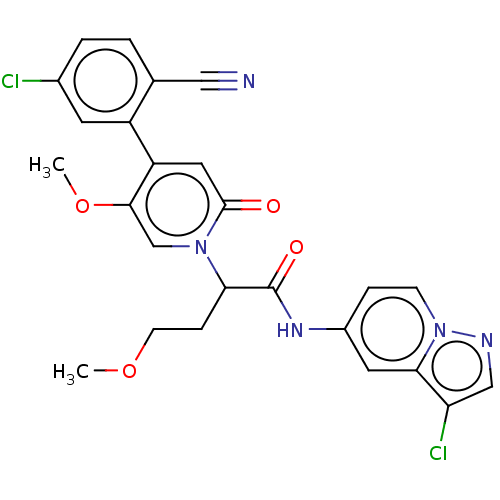 Chemical structure of BindingDB Monomer ID 341324