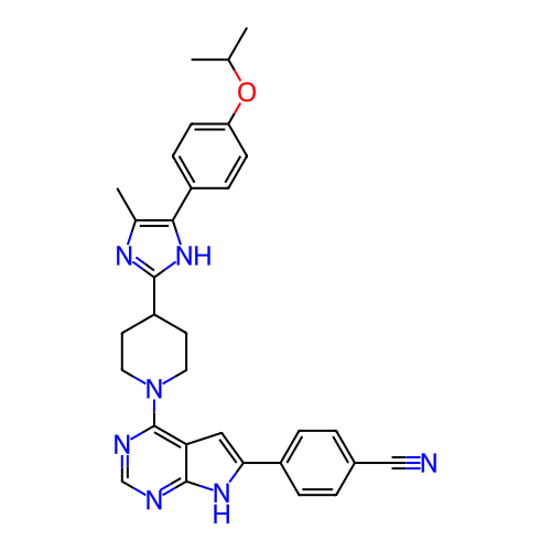 Chemical structure of BindingDB Monomer ID 342261