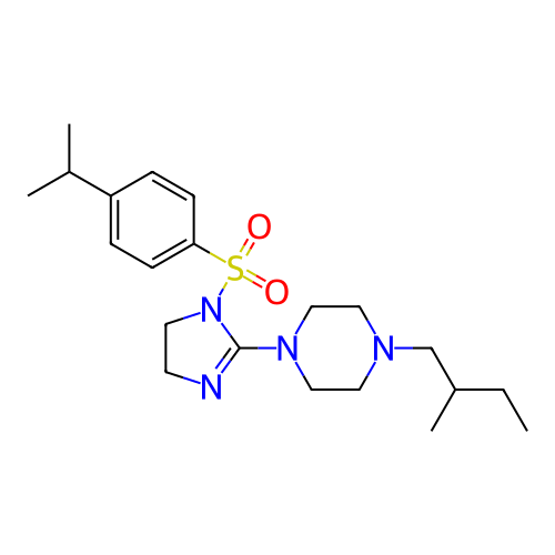 Chemical structure of BindingDB Monomer ID 345430