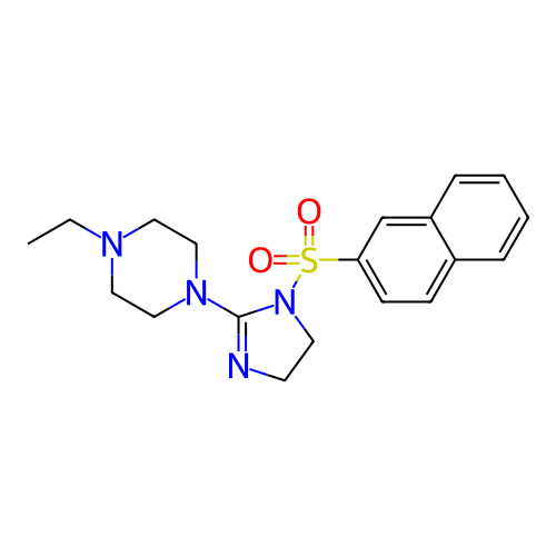 Chemical structure of BindingDB Monomer ID 345445