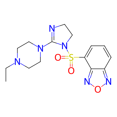 Chemical structure of BindingDB Monomer ID 345455