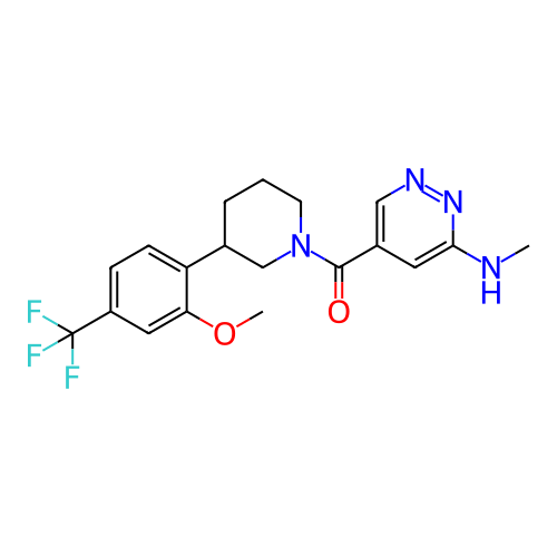Chemical structure of BindingDB Monomer ID 347593