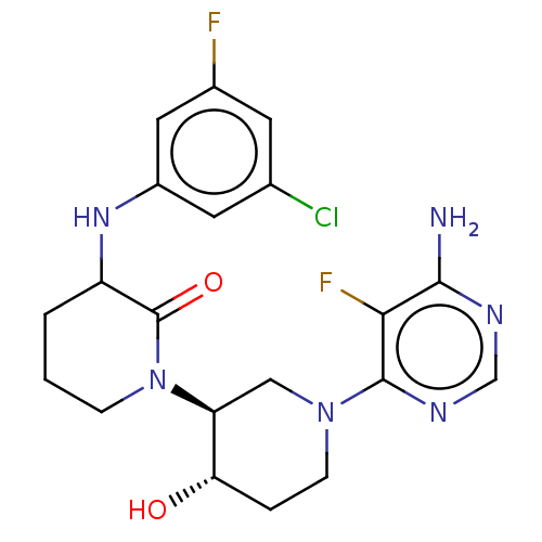 Chemical structure of BindingDB Monomer ID 348601