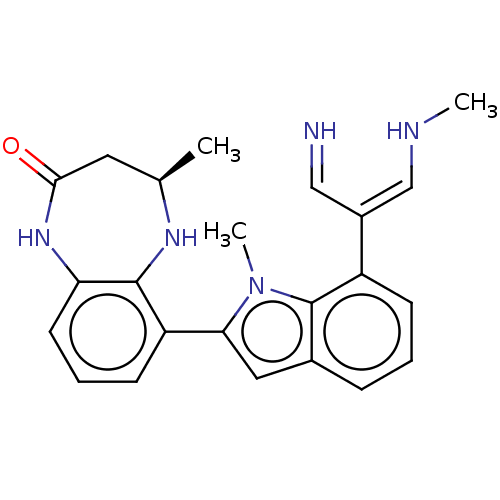 Chemical structure of BindingDB Monomer ID 349254