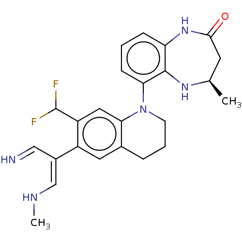 Chemical structure of BindingDB Monomer ID 349483
