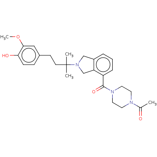Chemical structure of BindingDB Monomer ID 349565