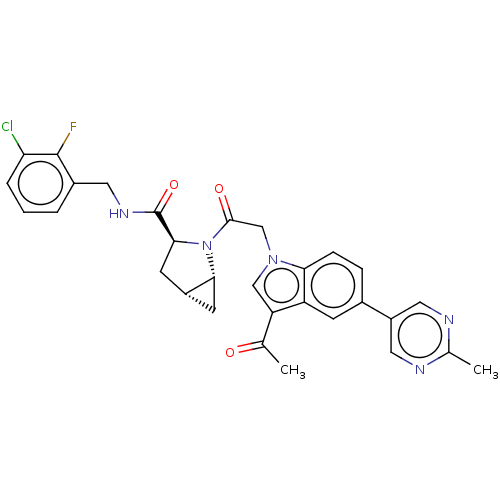 Chemical structure of BindingDB Monomer ID 354237