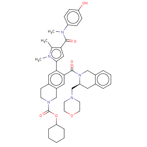 Chemical structure of BindingDB Monomer ID 354639