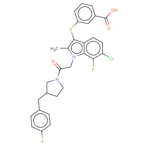 Chemical structure of BindingDB Monomer ID 362954
