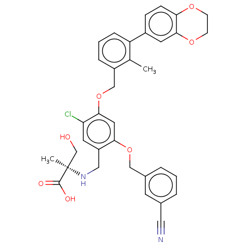 Chemical structure of BindingDB Monomer ID 363325