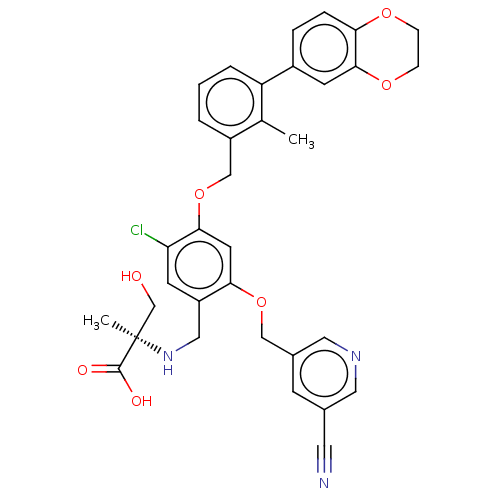 Chemical structure of BindingDB Monomer ID 363329