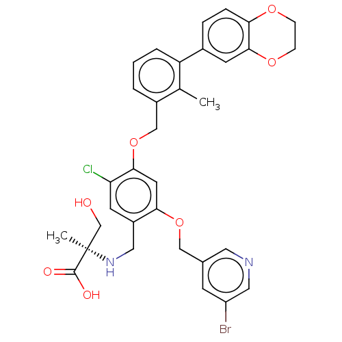 Chemical structure of BindingDB Monomer ID 363335