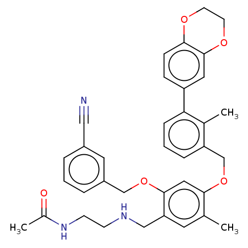 Chemical structure of BindingDB Monomer ID 363345