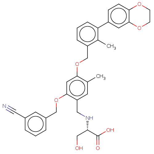 Chemical structure of BindingDB Monomer ID 363347
