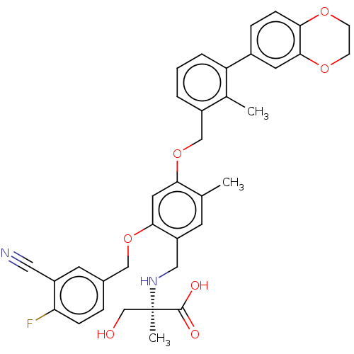 Chemical structure of BindingDB Monomer ID 363356