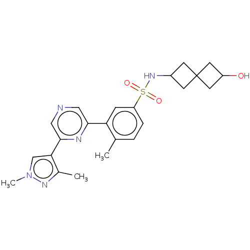 Chemical structure of BindingDB Monomer ID 364534