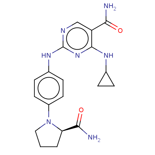 Chemical structure of BindingDB Monomer ID 365542