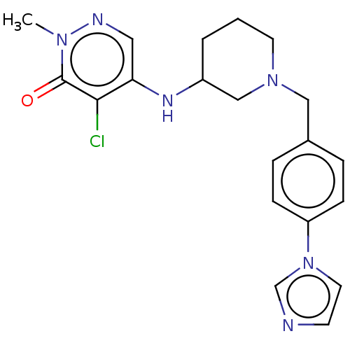 Chemical structure of BindingDB Monomer ID 371565